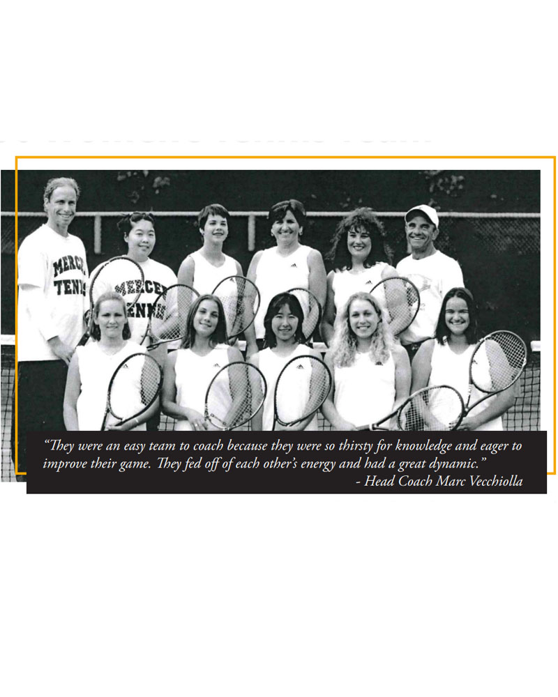 2000 Women’s Tennis Team