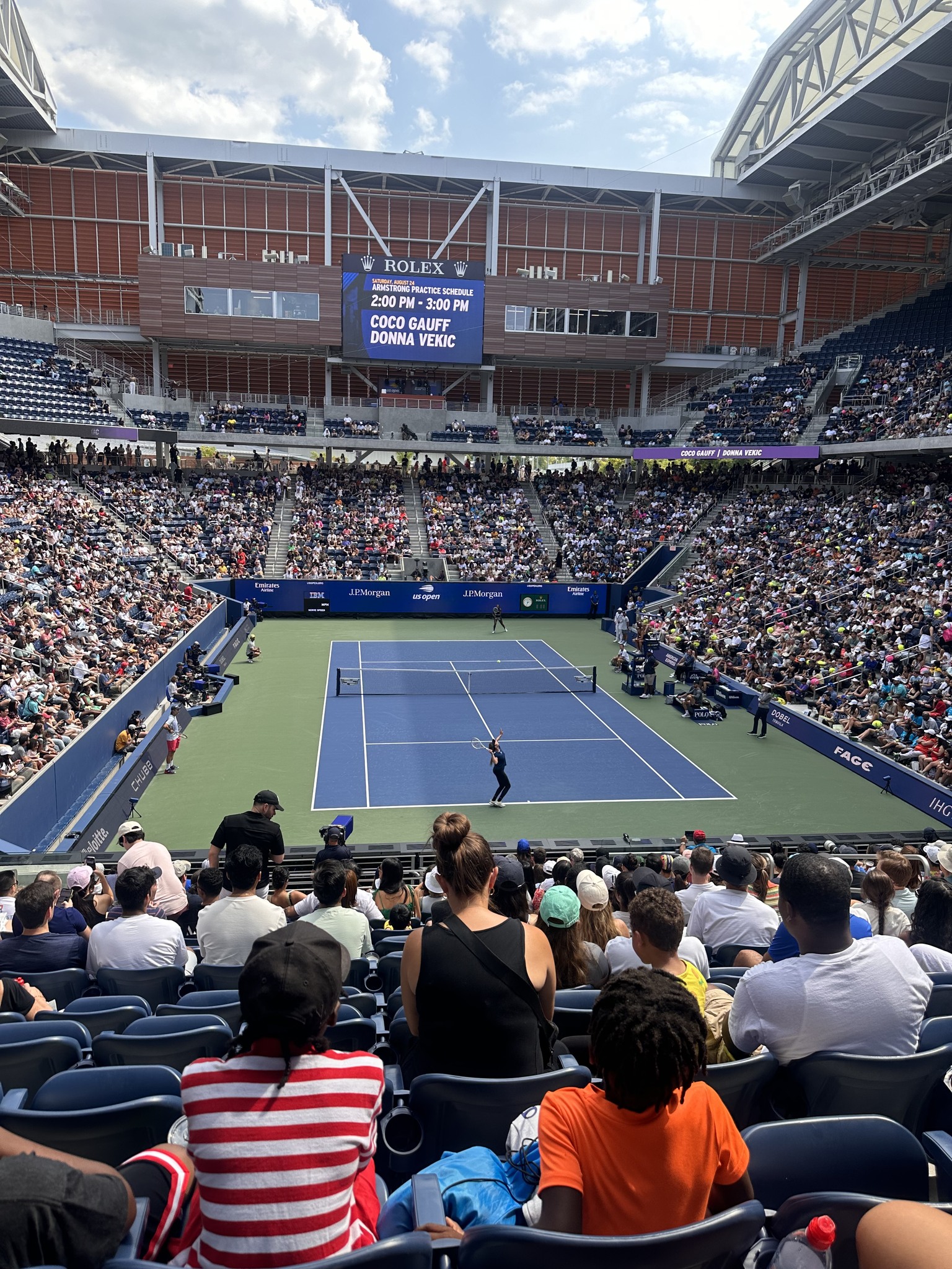 NJTL Gauff match