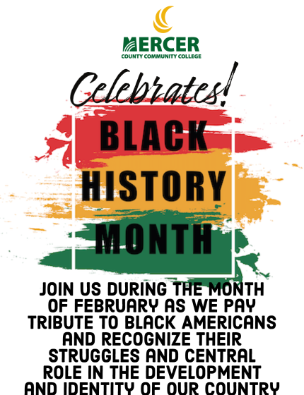 Mercer County Community College Celebrates Black History Month
