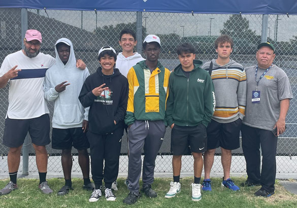 Men Tennis Competes at First Ever DII National Tournament
