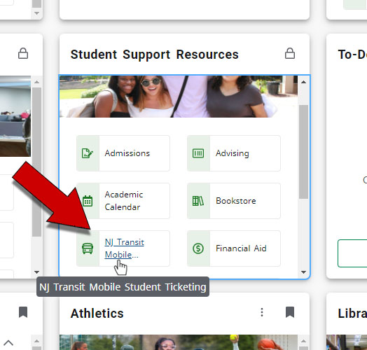 NJ Transit Mobile Student Ticketing