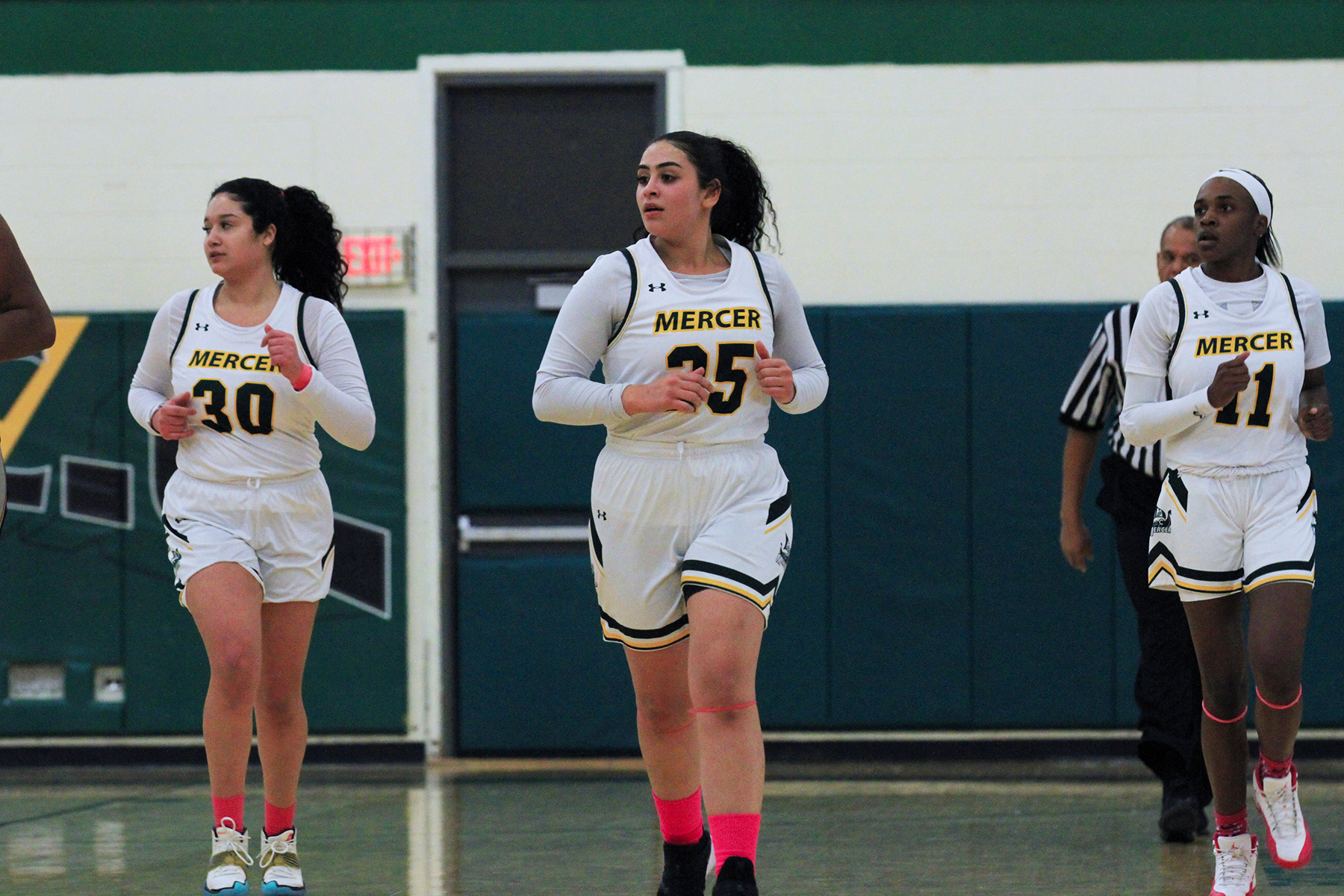 Nadine Elamary, Darnella McMillan and Zena Aluboudi